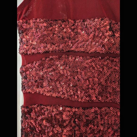VTG Y2K BETSEY JOHNSON Dazzling Sequin Special Occasion Mini Dress Sz 6 - Picture 5 of 11